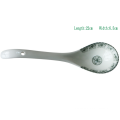 Hot sell ceramic personalized big spoon with printing